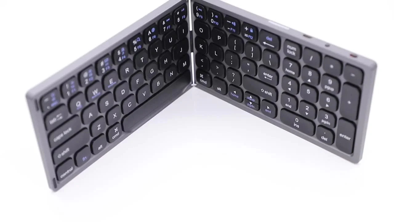 Compact and Portable Folding Gaming Keyboard